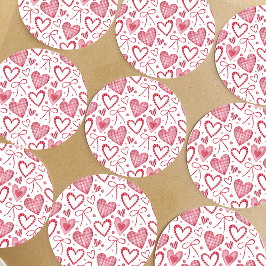 Valentines Day Edible Cupcake Toppers