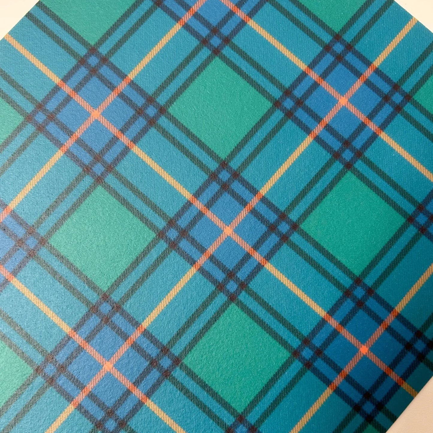 Shaw Tartan Icing Sheet