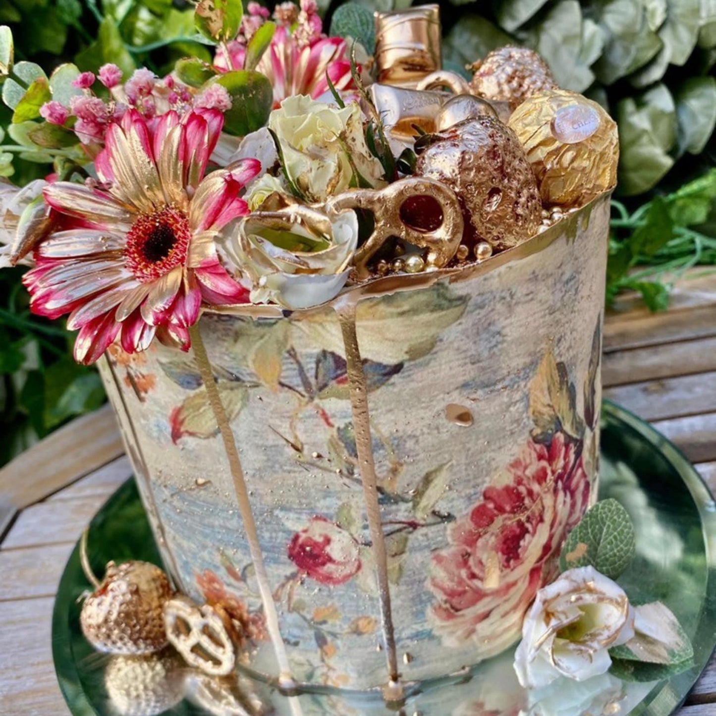 Vintage Floral Icing Sheet