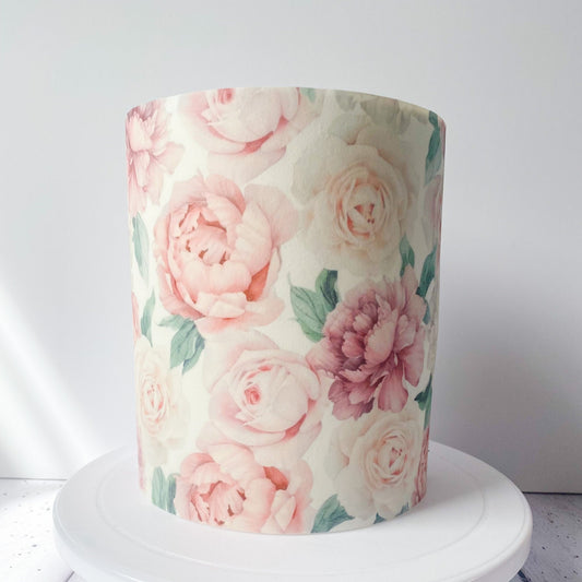 Floral Icing Sheet