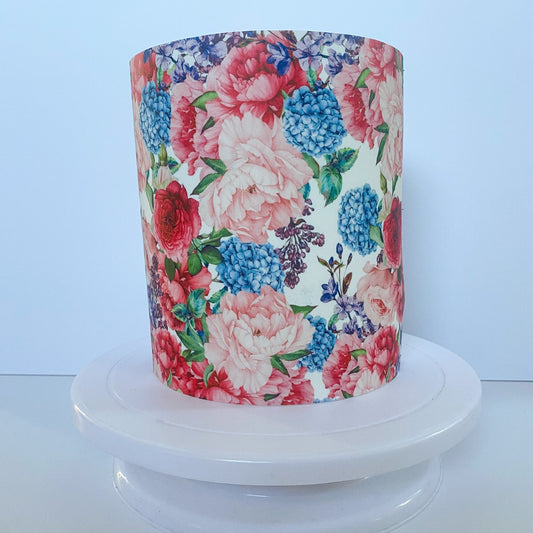 Floral Icing Sheet