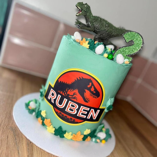 Personalised Jurassic Park Edible Print