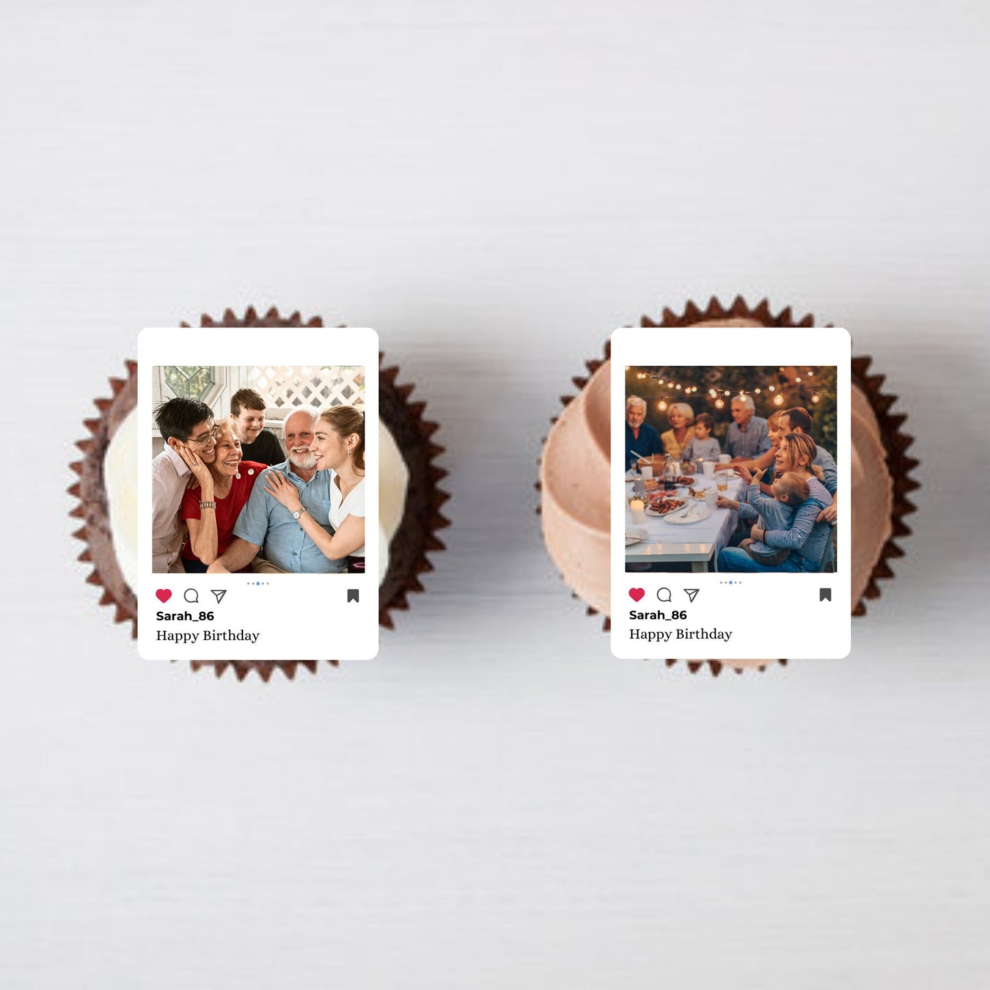 Instagram Polaroid Toppers