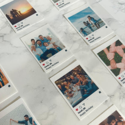 Instagram Polaroid Toppers