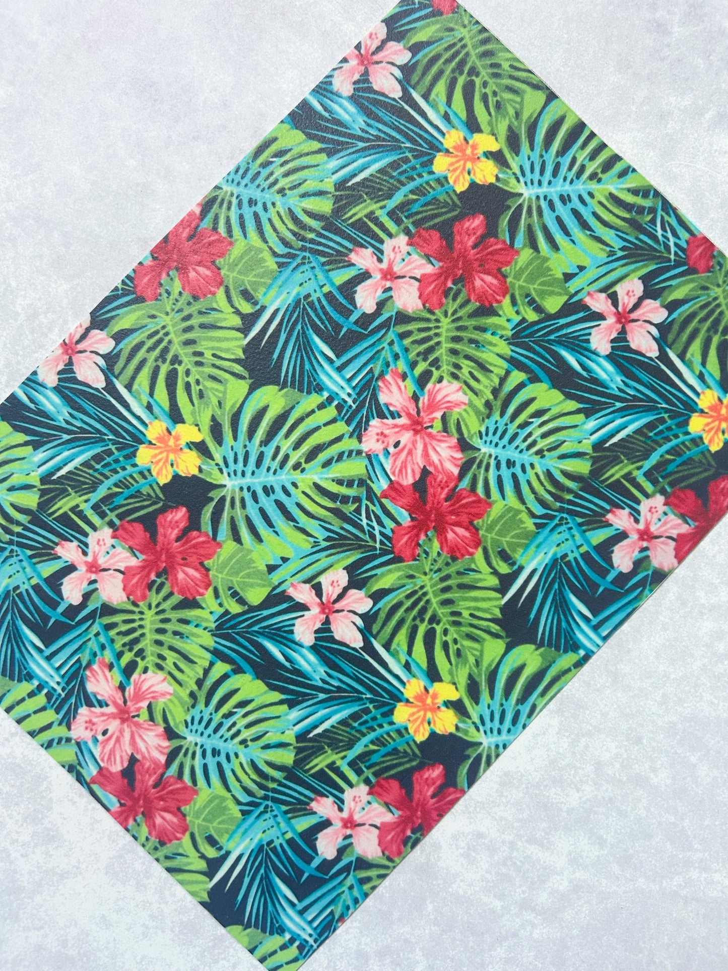 Tropical Print Icing Sheet